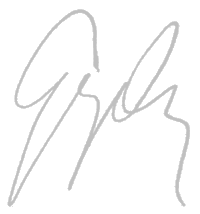 Gergő Gyula signature